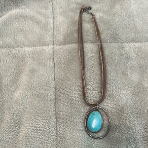 Genuine turquoise necklace by Silpada